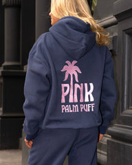 Classic Puff Hoodie in Navy