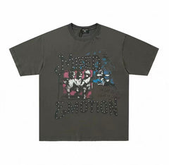 Mixed Emotions Grey “Friends” Tee