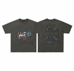 Mixed Emotions Grey “Friends” Tee