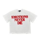 Mixed Emotions Red ‘End’ Rhinestone Tee