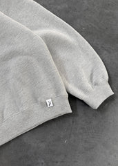 CREWNECK - HEATHER GREY
