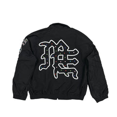 Mixed Emotions “ME” Rhinestone Nylon Jacket