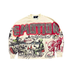Mixed Emotions Cream ‘Art Club’ Long Sleeve