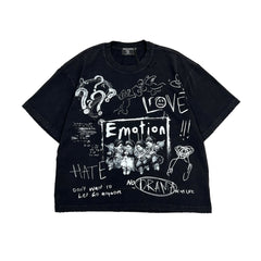Mixed Emotions Black “Chaos” Tee