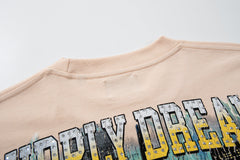 Supply Icon Crystal Logo Vintage Oversized T-Shirt