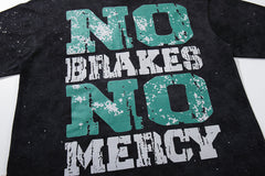 BKYS Vintage Rhinestone Graphic Portrait Streetwear T-Shirt