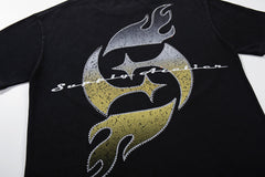 Supply Chrome District Rhinestone Graphic Tee