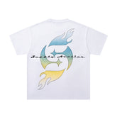 Supply Street Ritual Rhinestone Graphic Oversized Tee