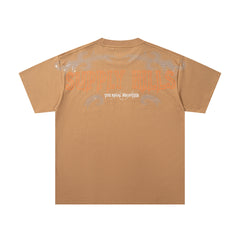 Supply Urban Code Rhinestone Graphic Oversized T-Shirt