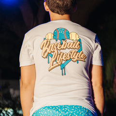 Ice Cream Youth Tee - Blueberry Lemonade
