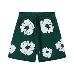 Denim Tears Foam Printed Shorts Green