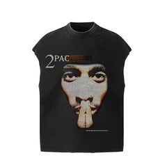 Travis Scott Oversized Streetwear Sleeveless Top
