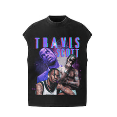 Travis Scott Casual Hip Hop Sleeveless Tank Top