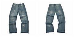Gallery Dept Loose Straight Embroidered Jeans