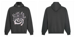 Broken Planet Distressed Graphic Hoodie