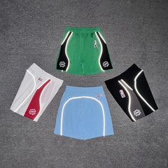 Broken Planet Sports and Leisure Colorful Reflective Strip Design Woven Speed Drying Shorts