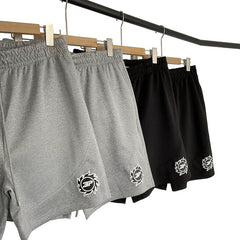 Broken Planet Pentagram Pants Sports and Leisure Loose Cotton Drawstring Shorts