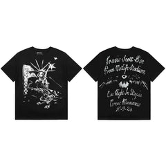Travis Scott Streetwear Essential Graphic Short Sleeve Tee