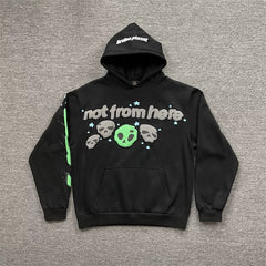 Broken Planet Foam Print Fleece Hoodie Set