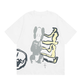 Travis Scott Cartoon Graphic Streetwear Tee