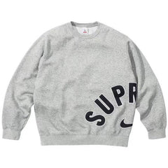 Supreme Big Arc Crewneck – Heather Grey