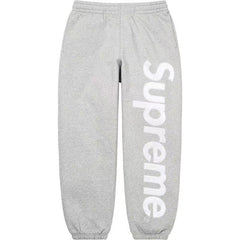Supreme Vertical Logo Sweatpants - Grey