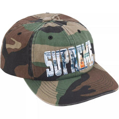 Supreme Metallic Photo Applique 6-Panel Cap - Camo