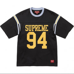 Supreme 94 Ringer T-Shirt - Black/Yellow