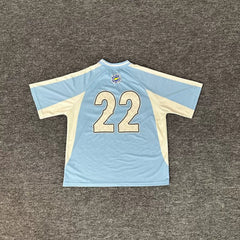 Broken planet summer sports and leisure contrasting color jersey