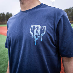 Rain Delay Youth Tee - Navy
