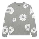 Denim Tears Cotton Wreath Grey Long Sleeve Tee