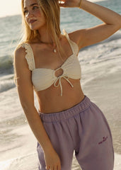 Puff Sweatpants in Lilac