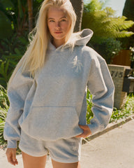 "Lacy" Hoodie in Sky Grey