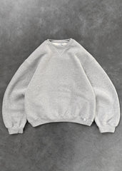 CREWNECK - HEATHER GREY
