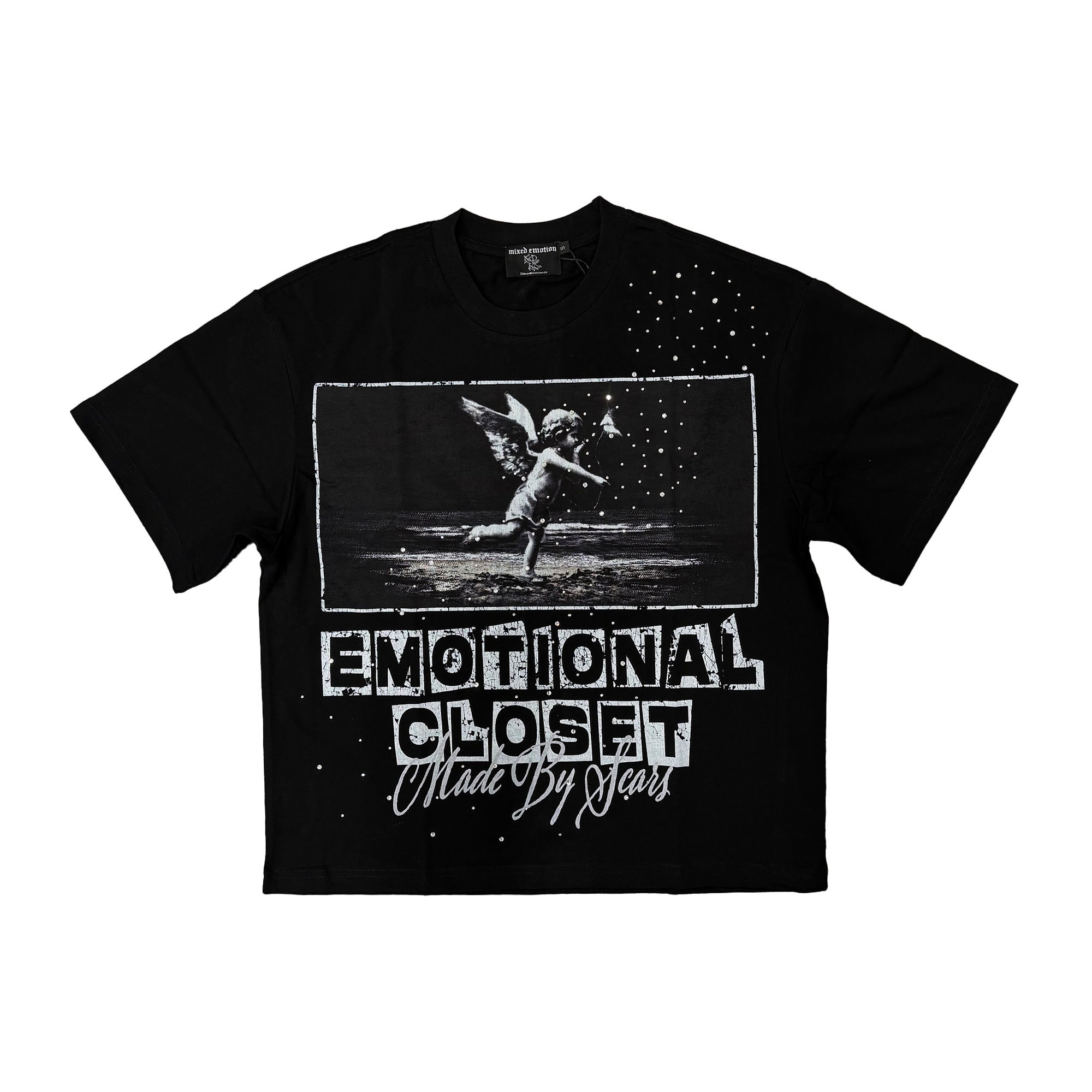 Mixed Emotions　Black “Scar” Tee