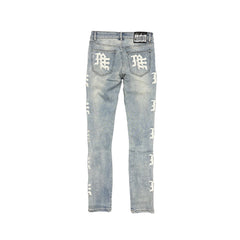 Mixed Emotions　‘Sea’ Monogram Denim