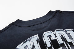 Rare Peace Heritage Washed Crystal Graphic Oversized T-Shirt