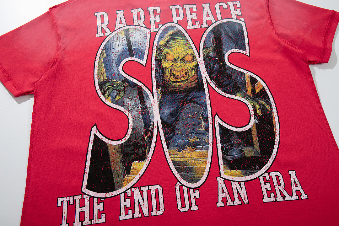 Rare Peace Coastal Echo Rhinestone Vintage Graphic Tee