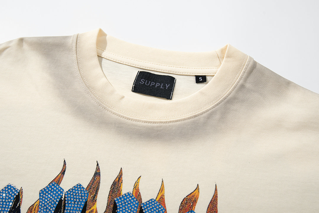 Supply Society Crystal Graphic Vintage Street T-Shirt