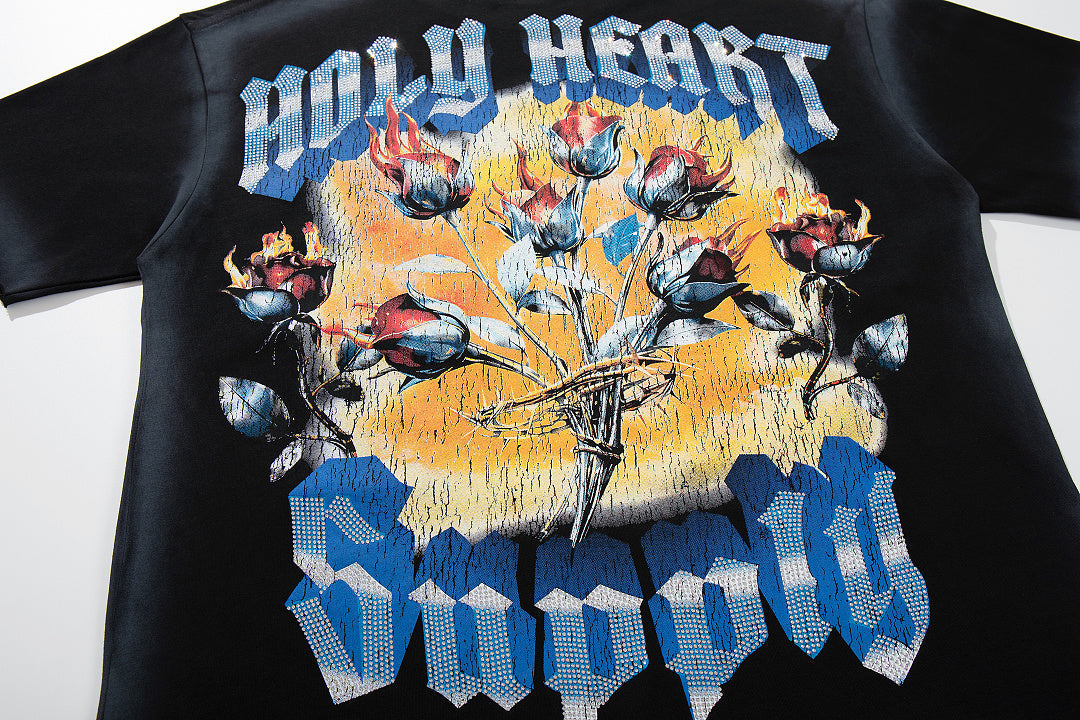 Supply Union Spark Graphic Oversized Urban T-Shirt