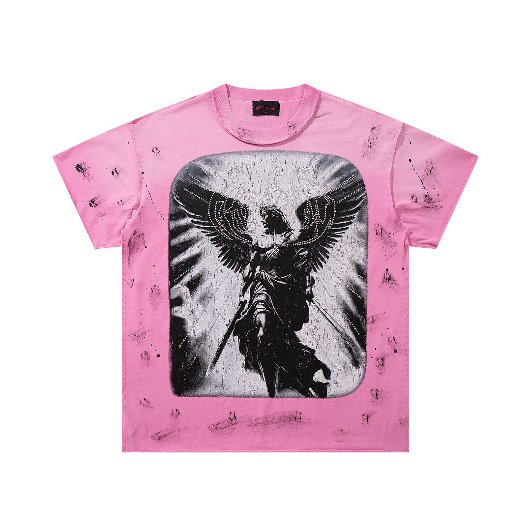 Rare Peace Vintage Drift Crystal Graphic Relaxed Street Tee