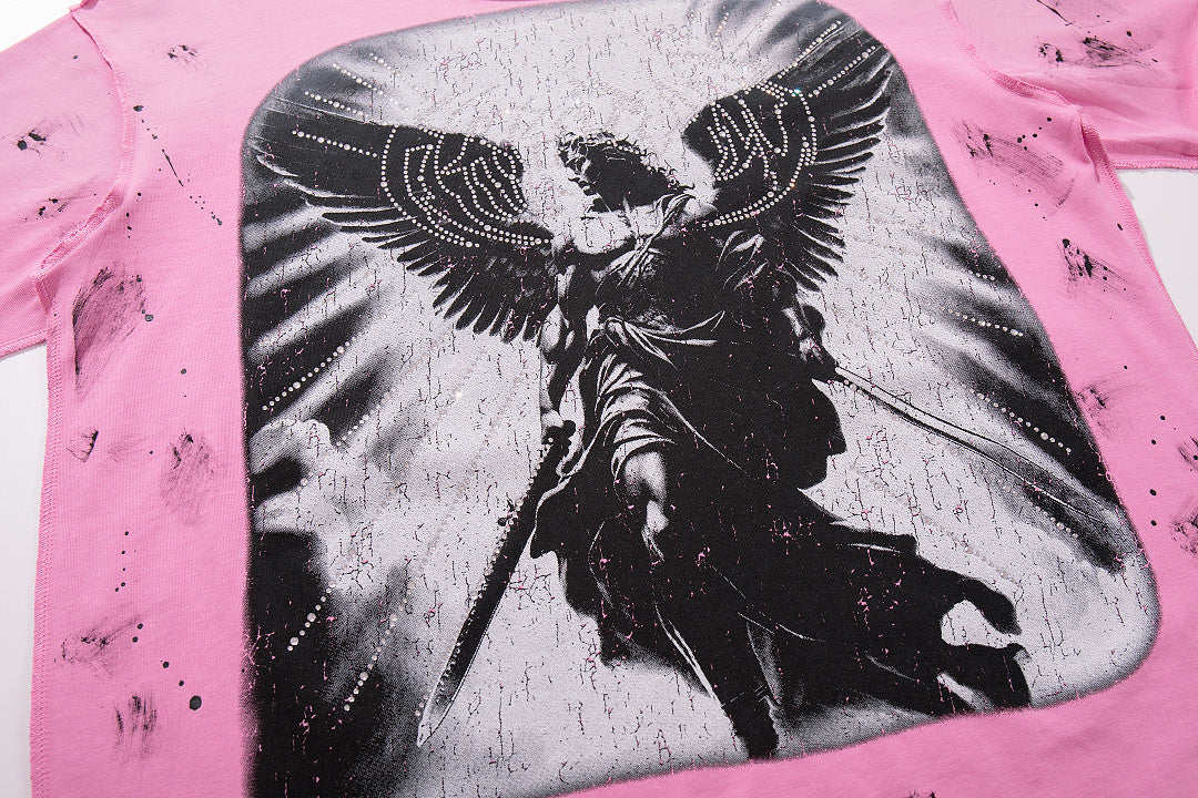 Rare Peace Vintage Drift Crystal Graphic Relaxed Street Tee