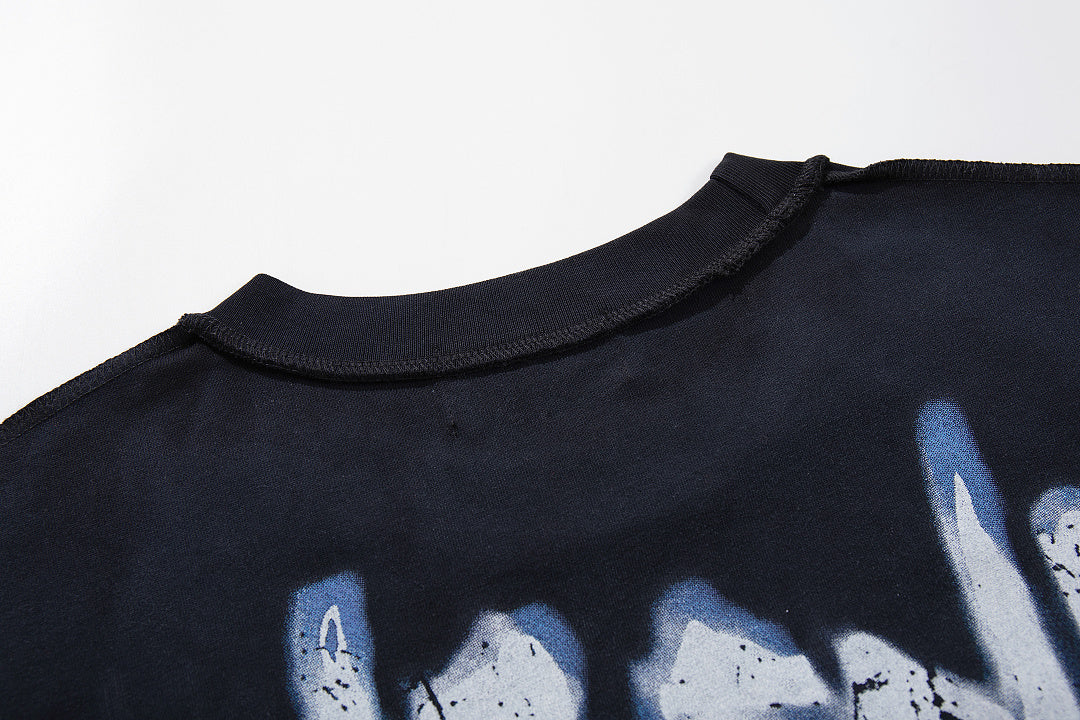 Rare Peace Sunwashed Rhinestone Vintage Streetwear Graphic Tee