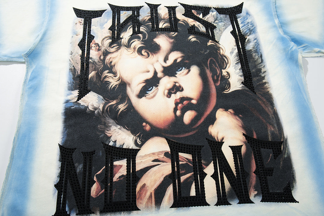 Rare Peace Desert Fade Rhinestone Relaxed Graphic Tee