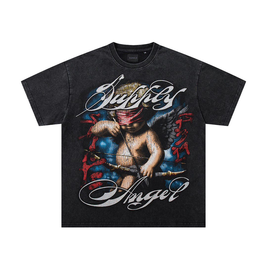 Supply Motor Club Rhinestone Graphic Tee
