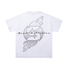 Supply West Coast Luxe Rhinestone Graphic Tee