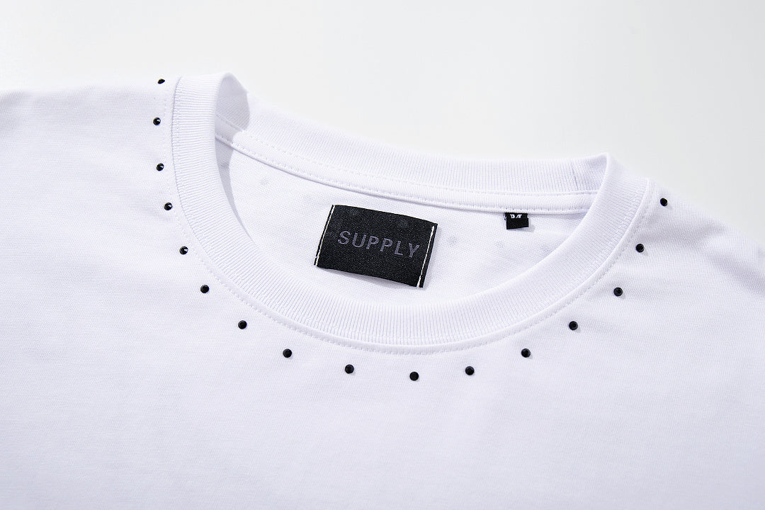 Supply West Coast Luxe Rhinestone Graphic Tee