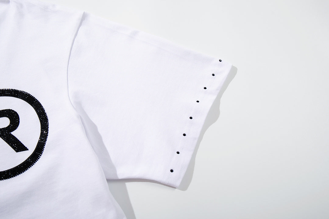 Supply West Coast Luxe Rhinestone Graphic Tee