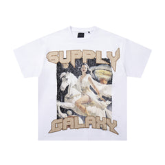 Supply Street Racing Rhinestone Graphic Tee