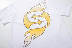 Supply Street Racing Rhinestone Graphic Tee